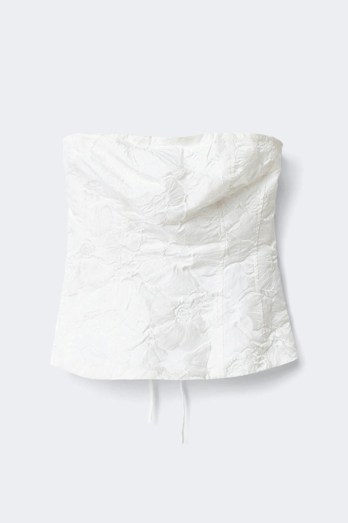 Brocarde corset top