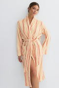 Soft terry bathrobe