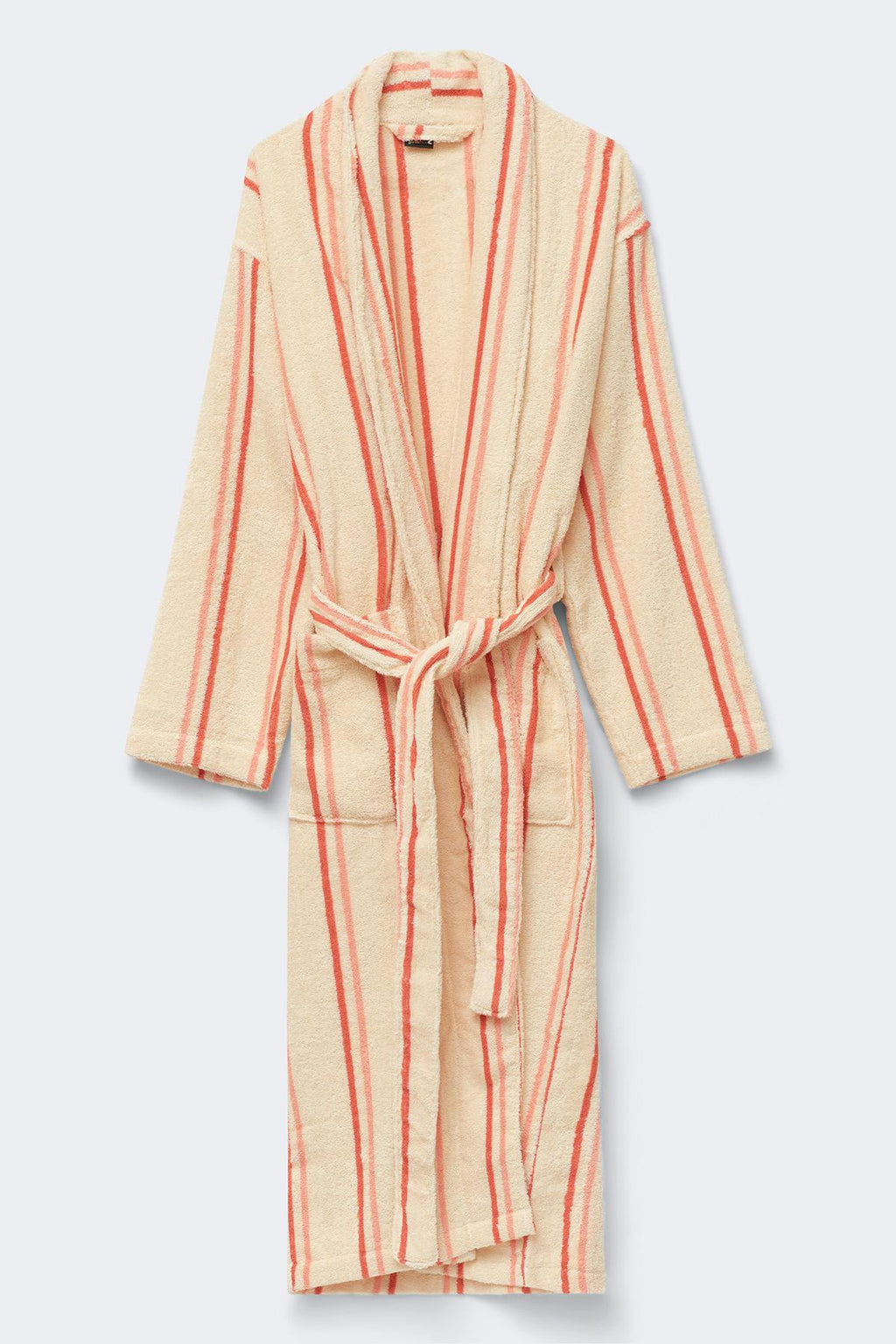 Soft terry bathrobe