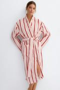 Soft terry bathrobe