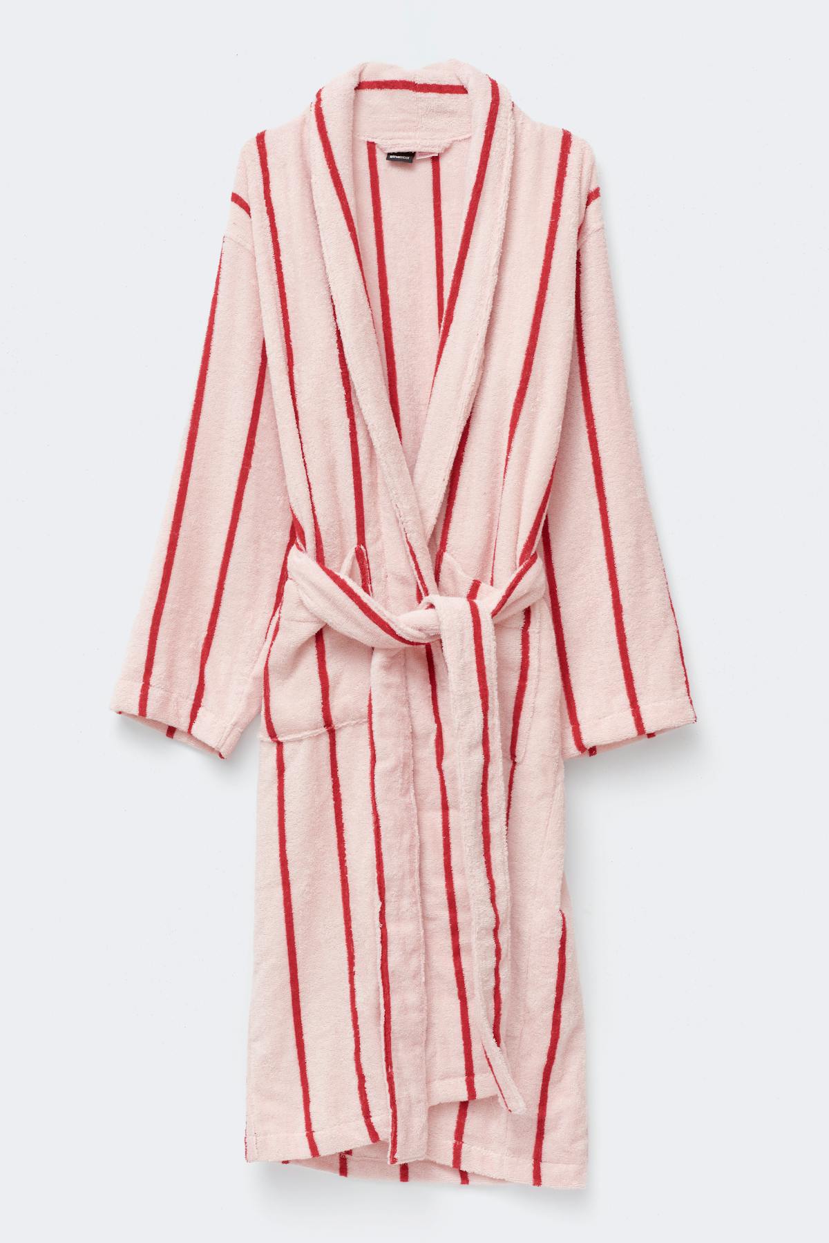 Soft terry bathrobe