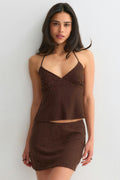 Beaded open back singlet