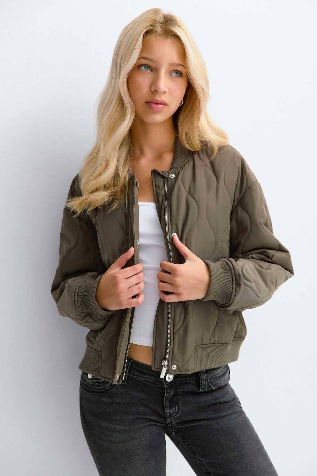 Y quilted jacket