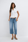 Ankle tease jeans