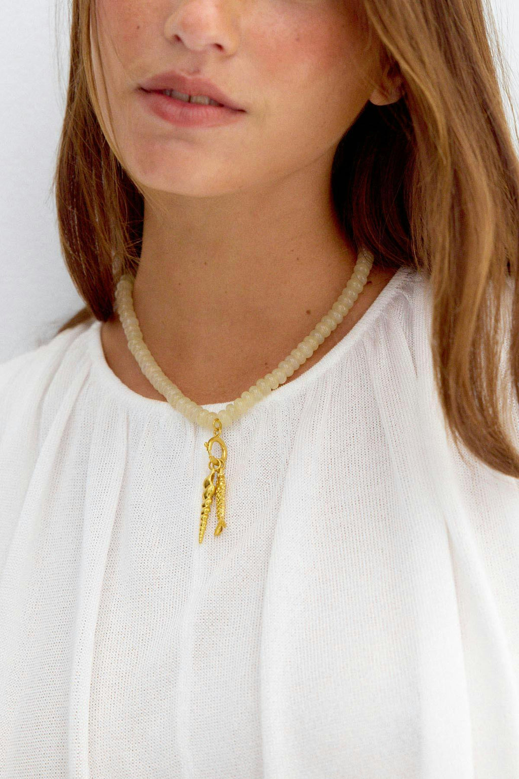 Sea charm necklace