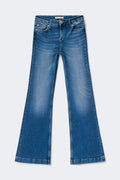 Shape up flare petite jeans