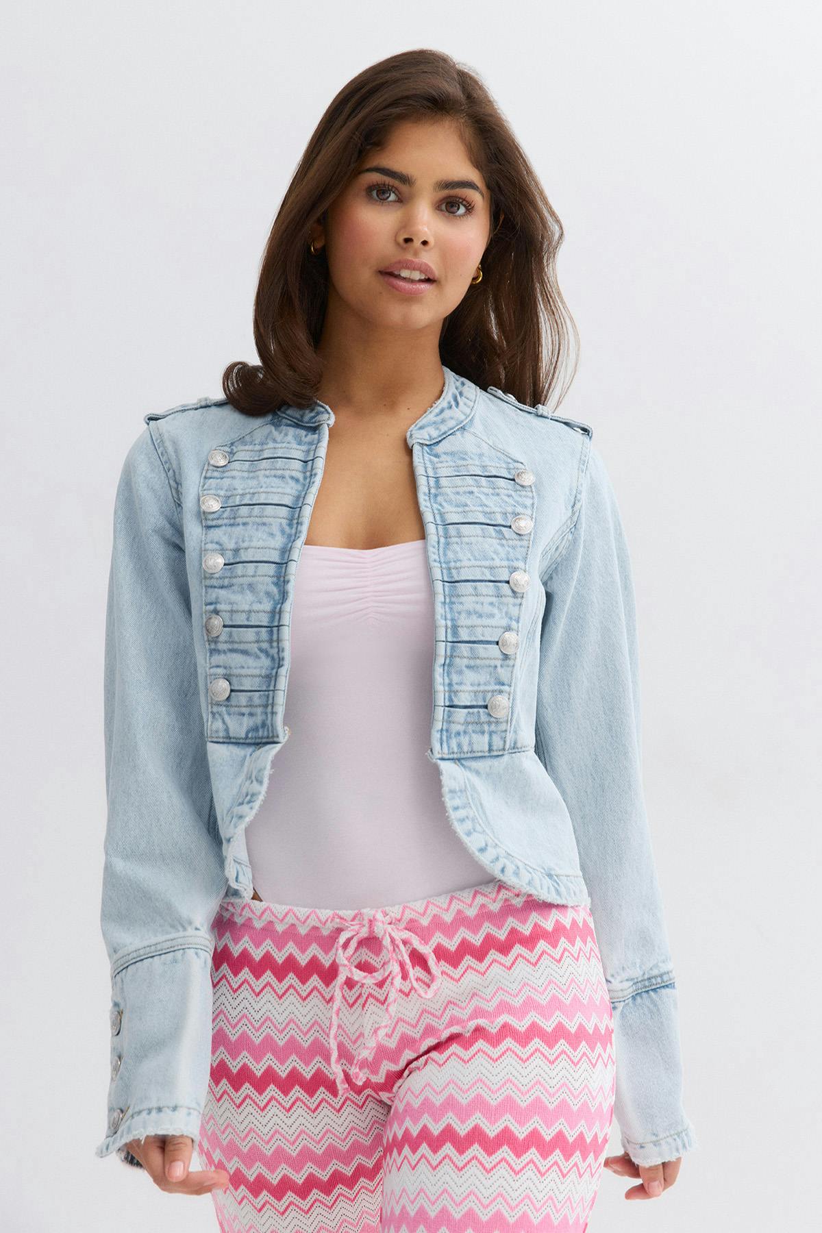 14+ napoleon denim jacket