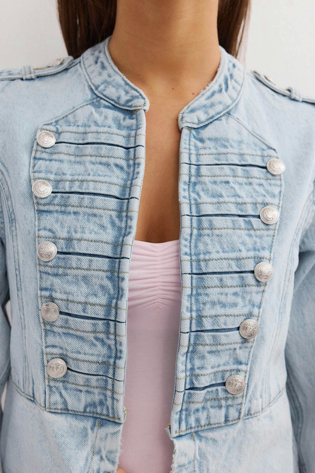14+ napoleon denim jacket