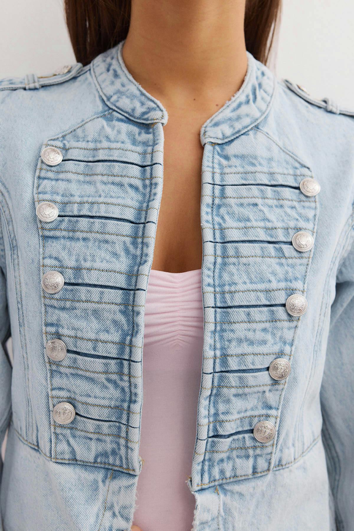 14+ napoleon denim jacket
