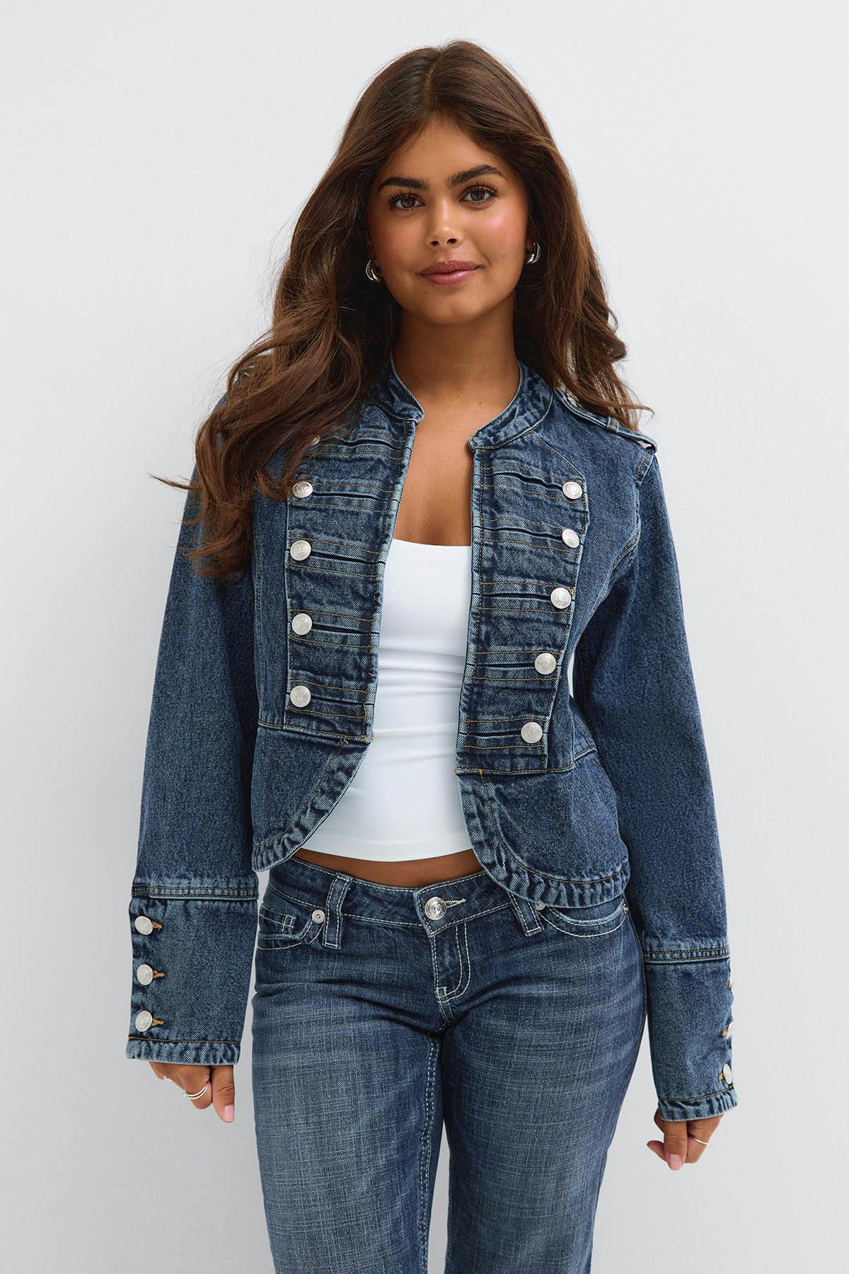 14+ napoleon denim jacket