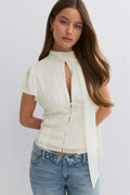 Sheer blouse