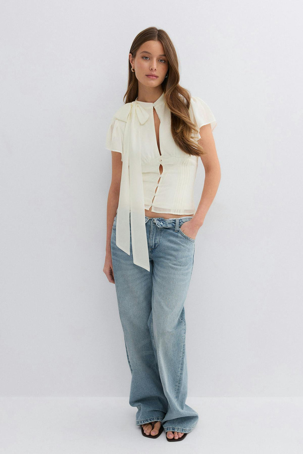 Sheer blouse