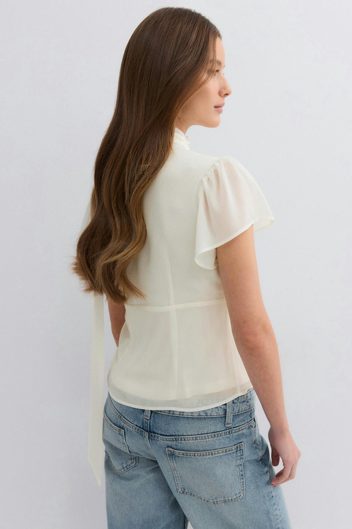 Sheer blouse