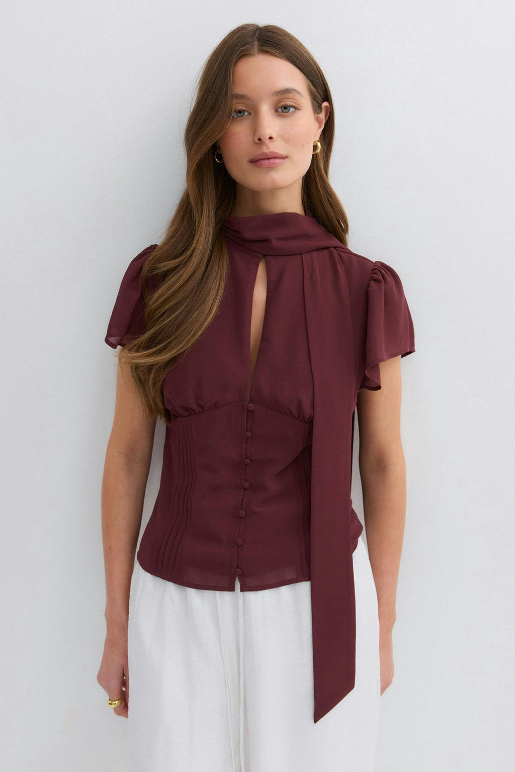 Sheer blouse
