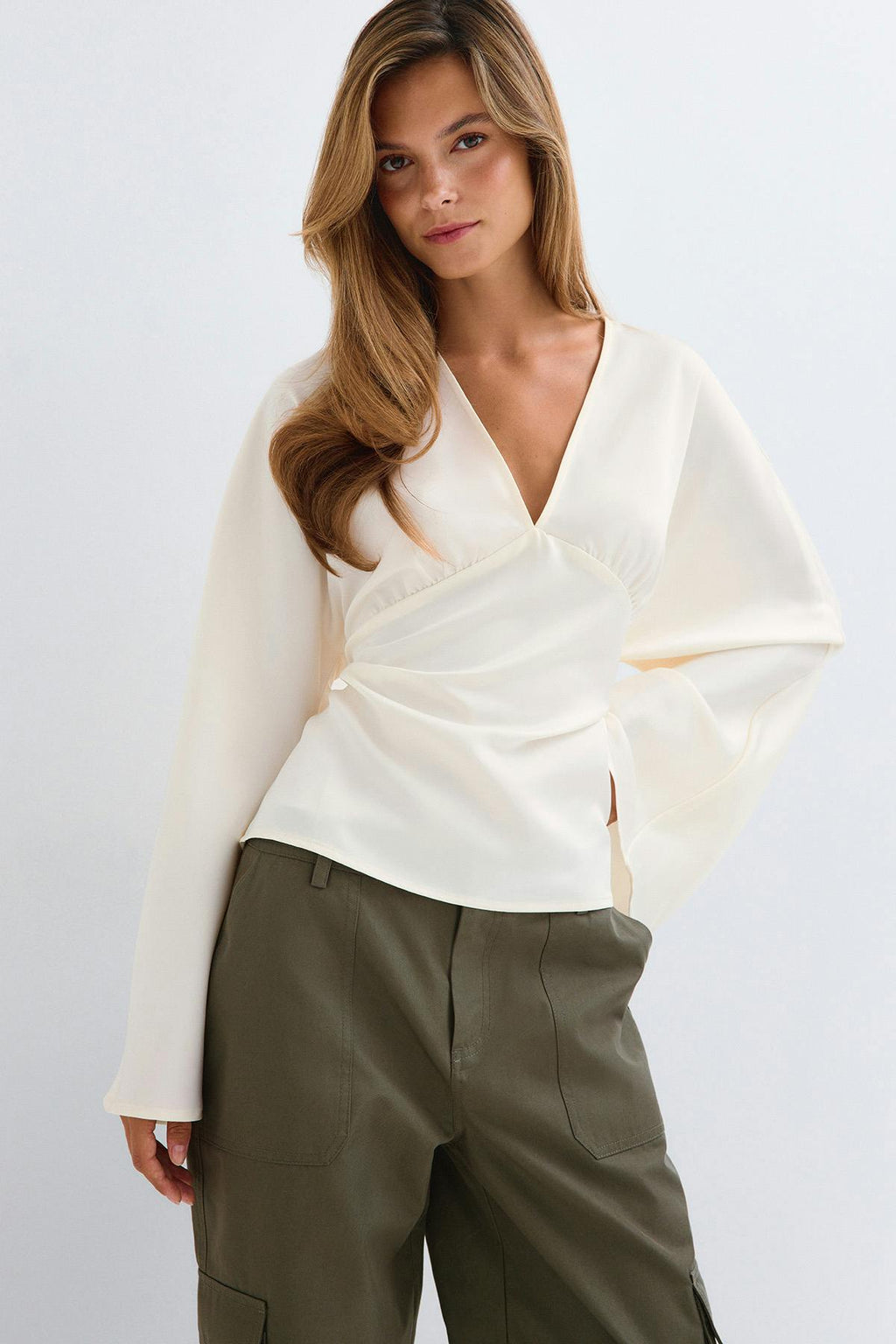 Shaped blouse