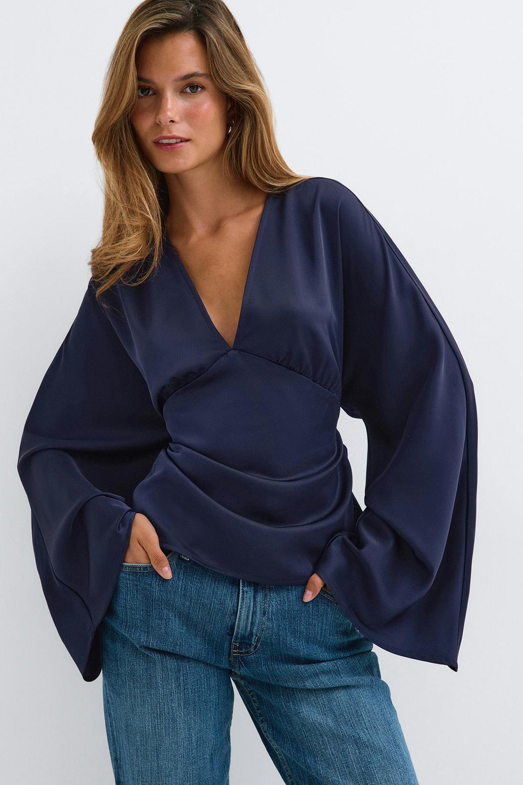 Shaped blouse