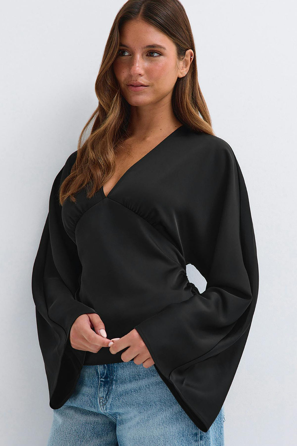Shaped blouse