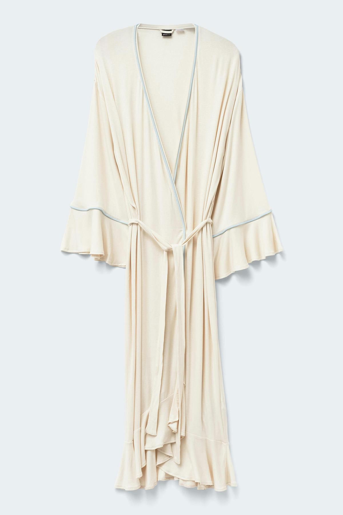Soft loungewear robe