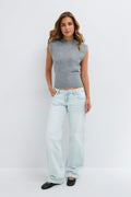 Rebel low wide jeans