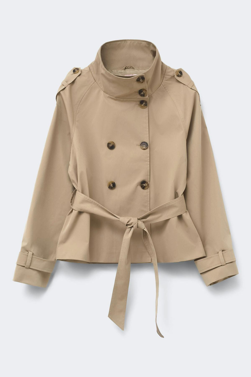 14+ high neck trench