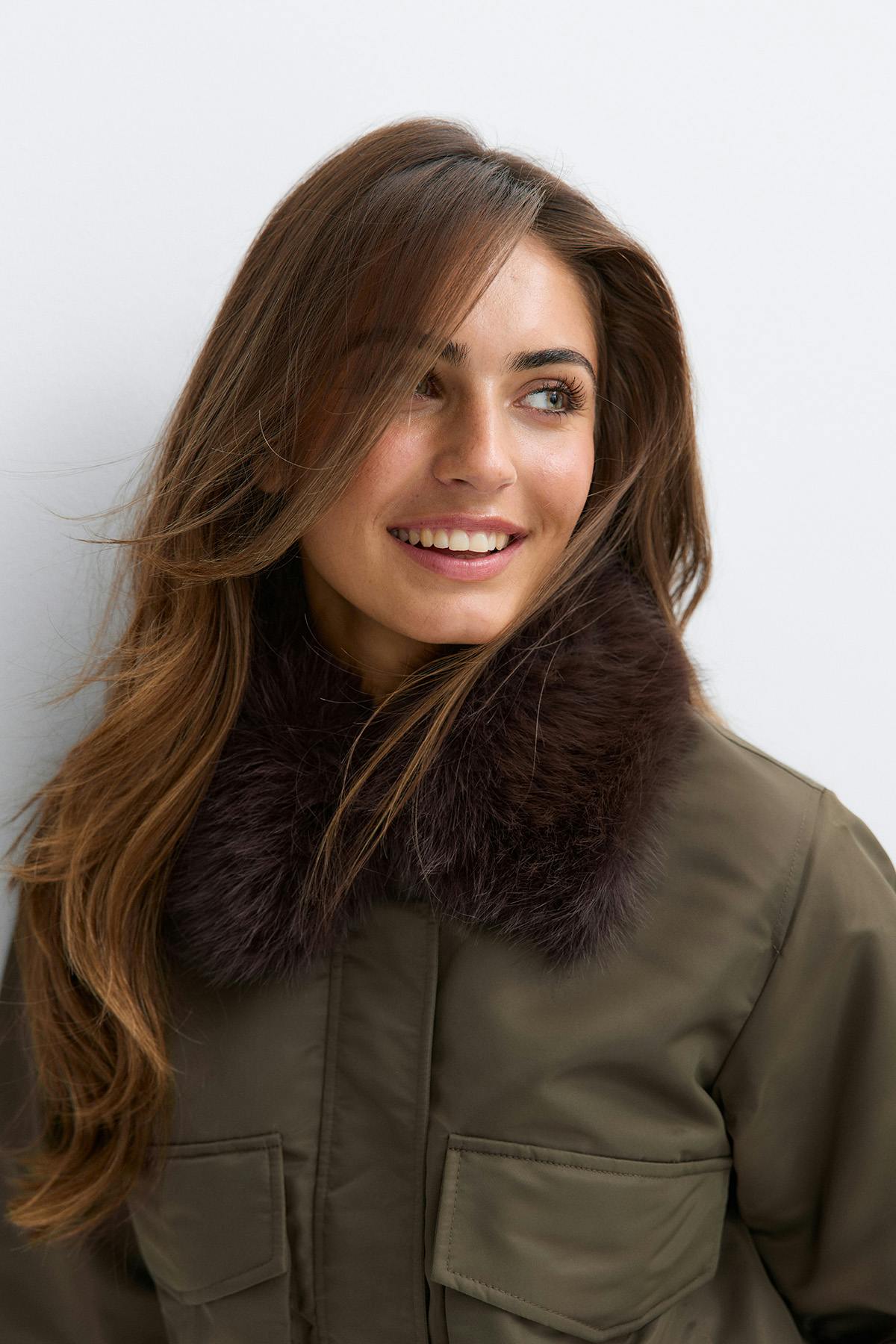14+ fur bomber jacket