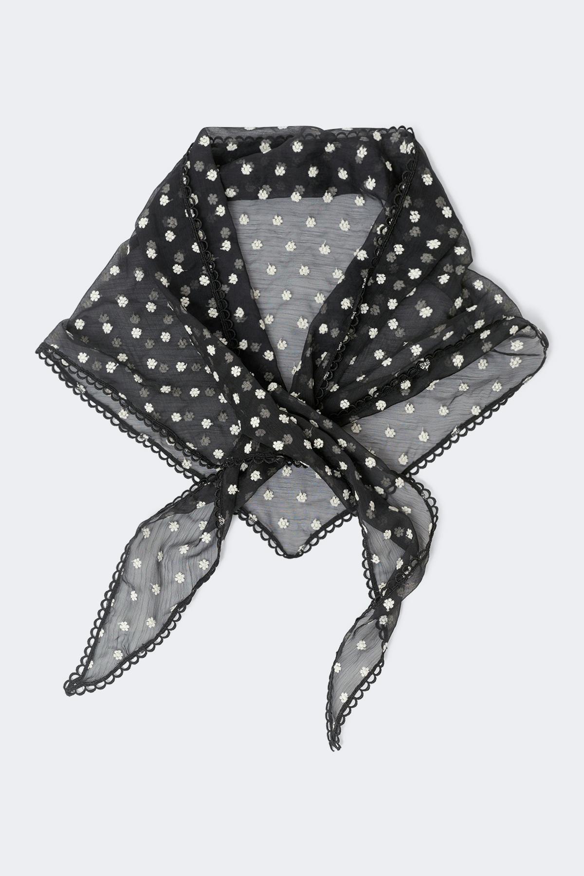Embroidery hip scarf