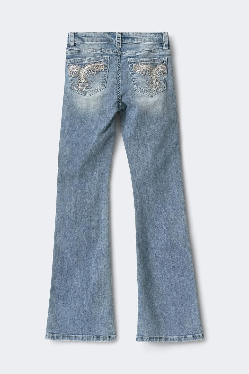 Y sparkle low flare jeans tall