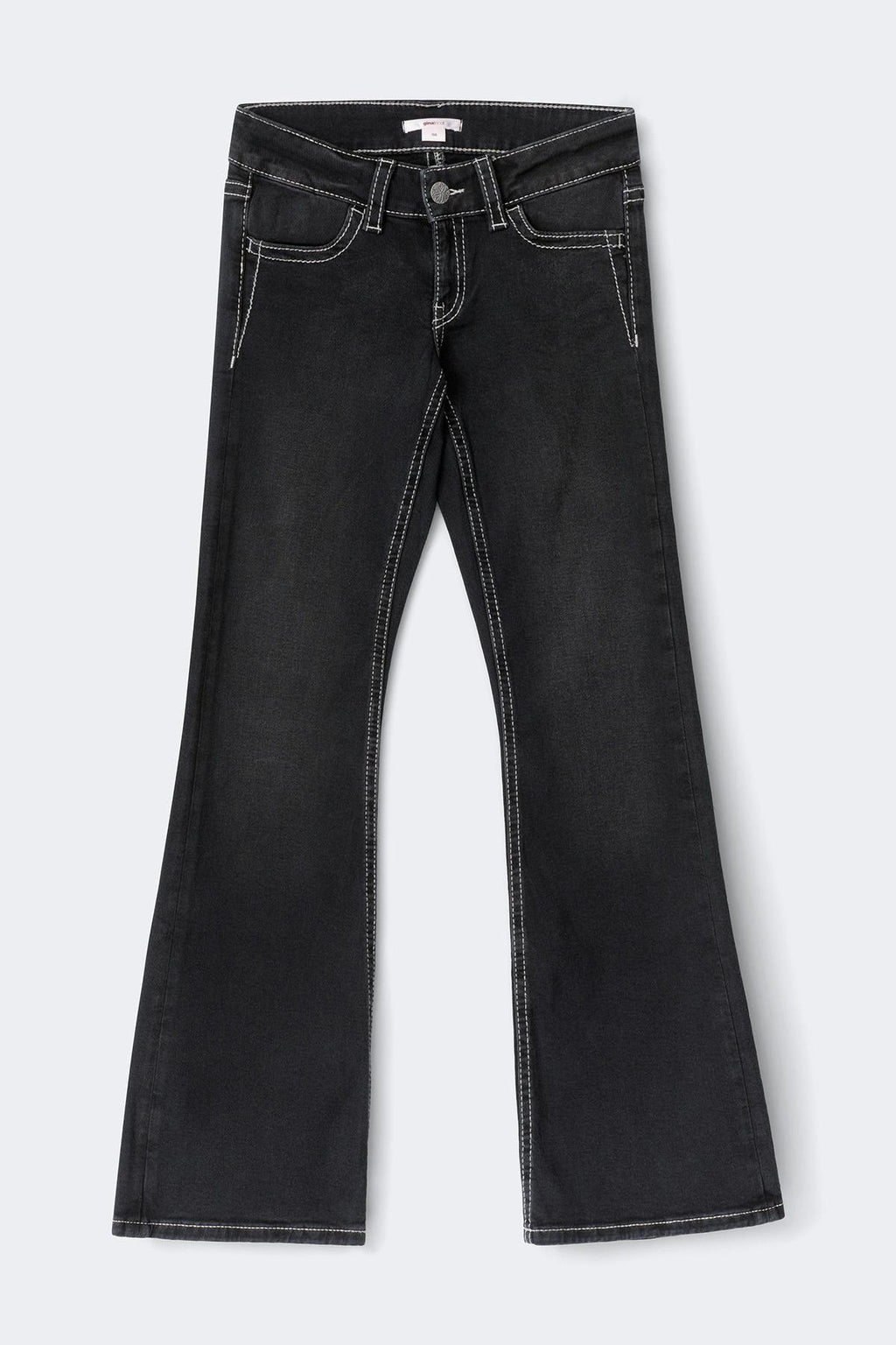 Y sparkle low flare jeans tall