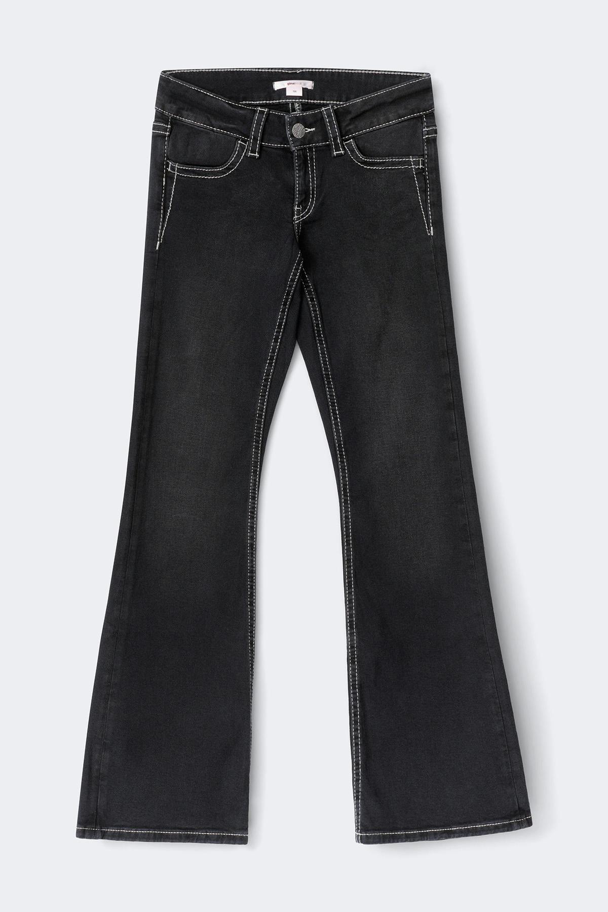 Y sparkle low flare jeans tall
