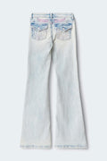 Y angel wings flare jeans tall