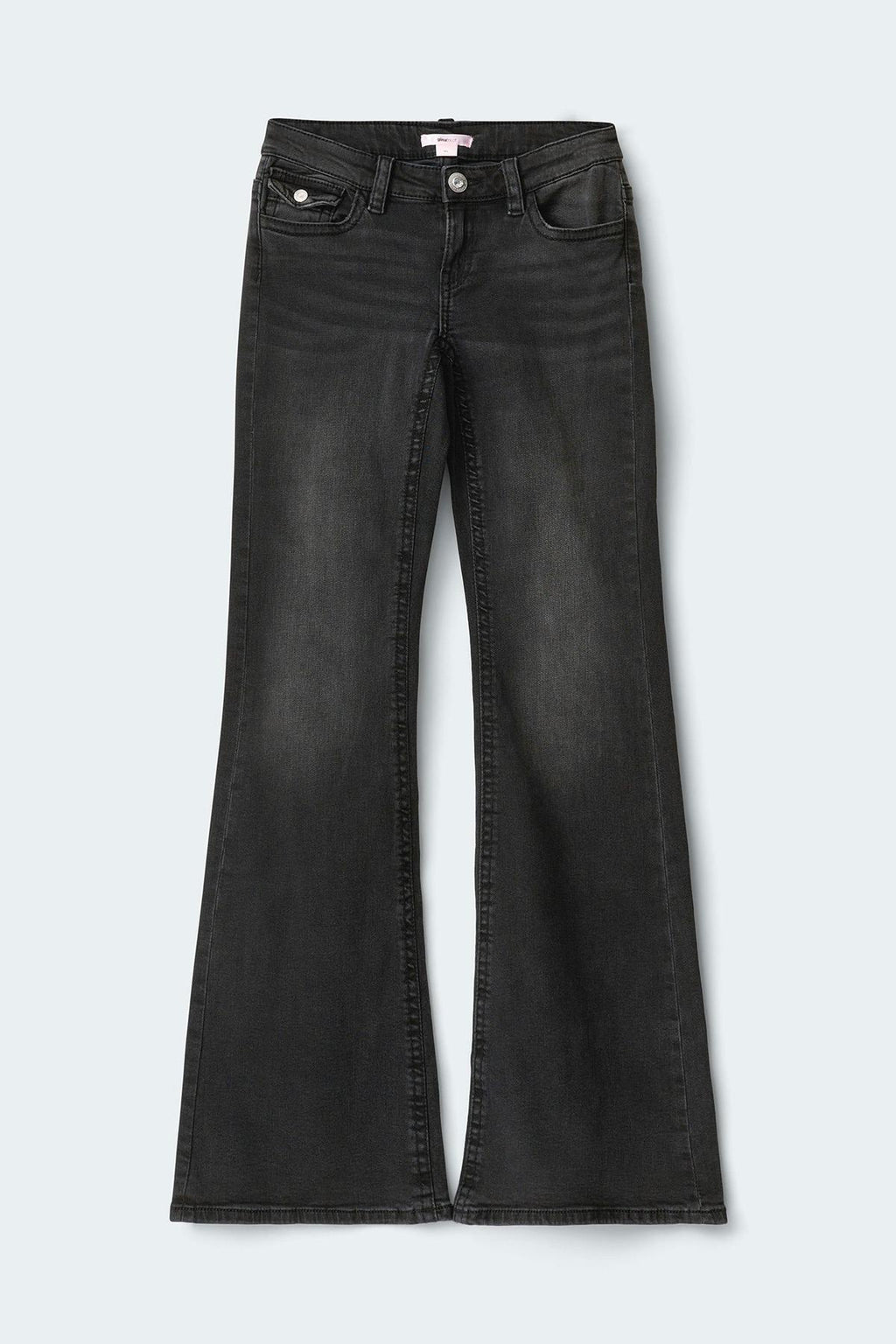 Y angel wings flare jeans tall