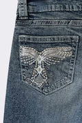14+ sparkle flare jeans curve