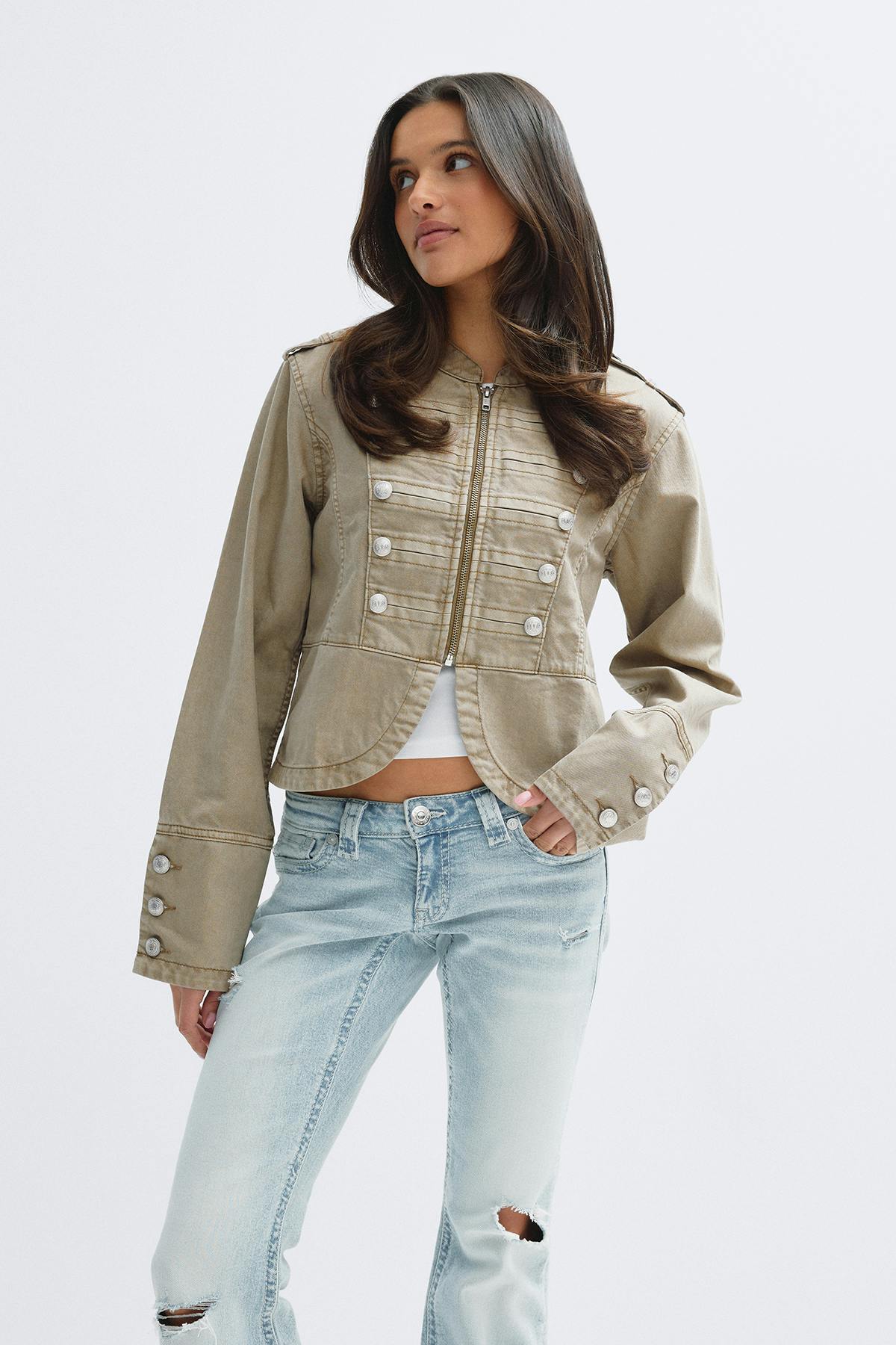 14+ napoleon denim jacket