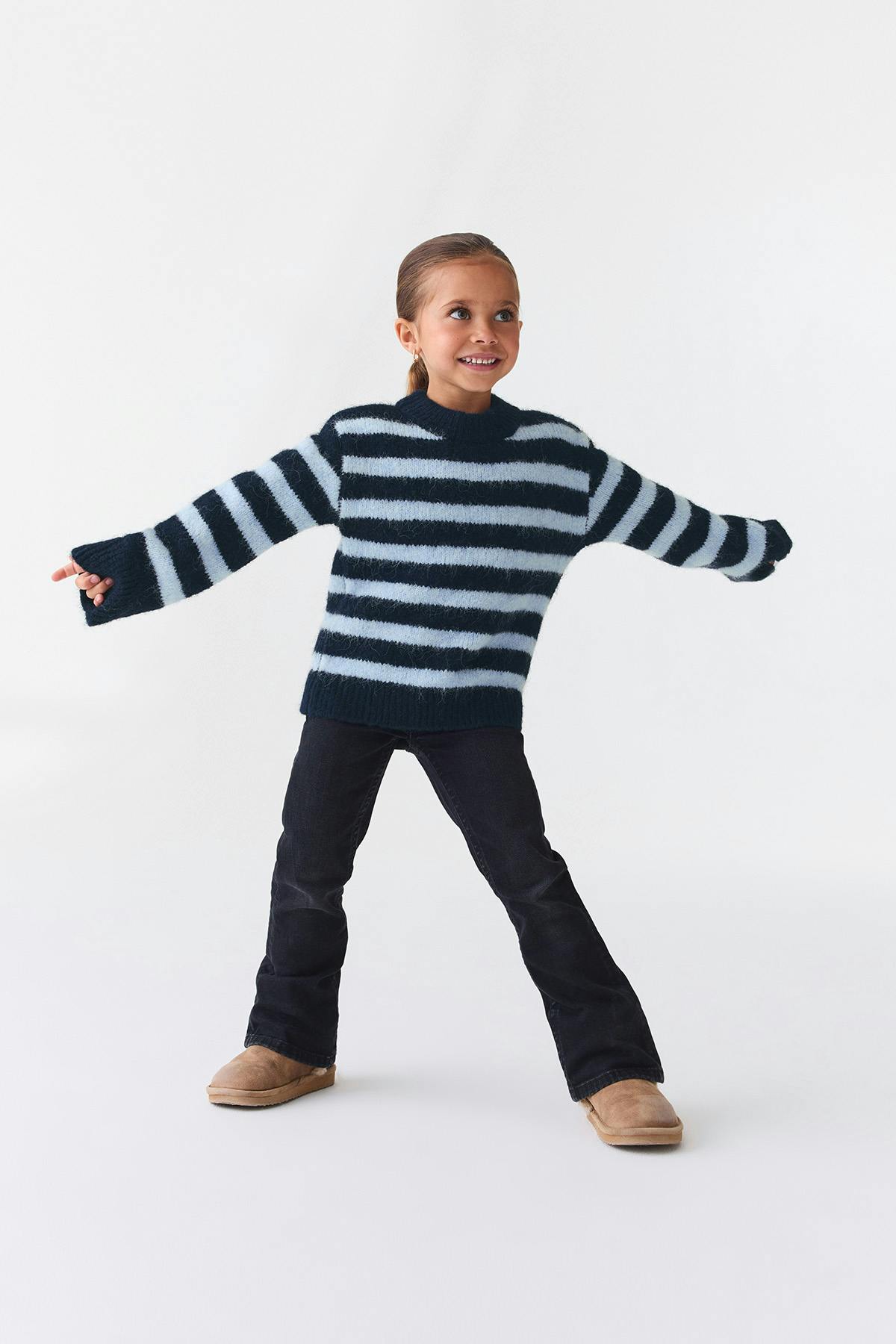 Y petite crew neck sweater