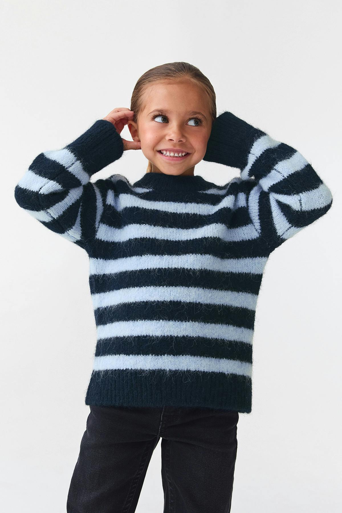 Y petite crew neck sweater