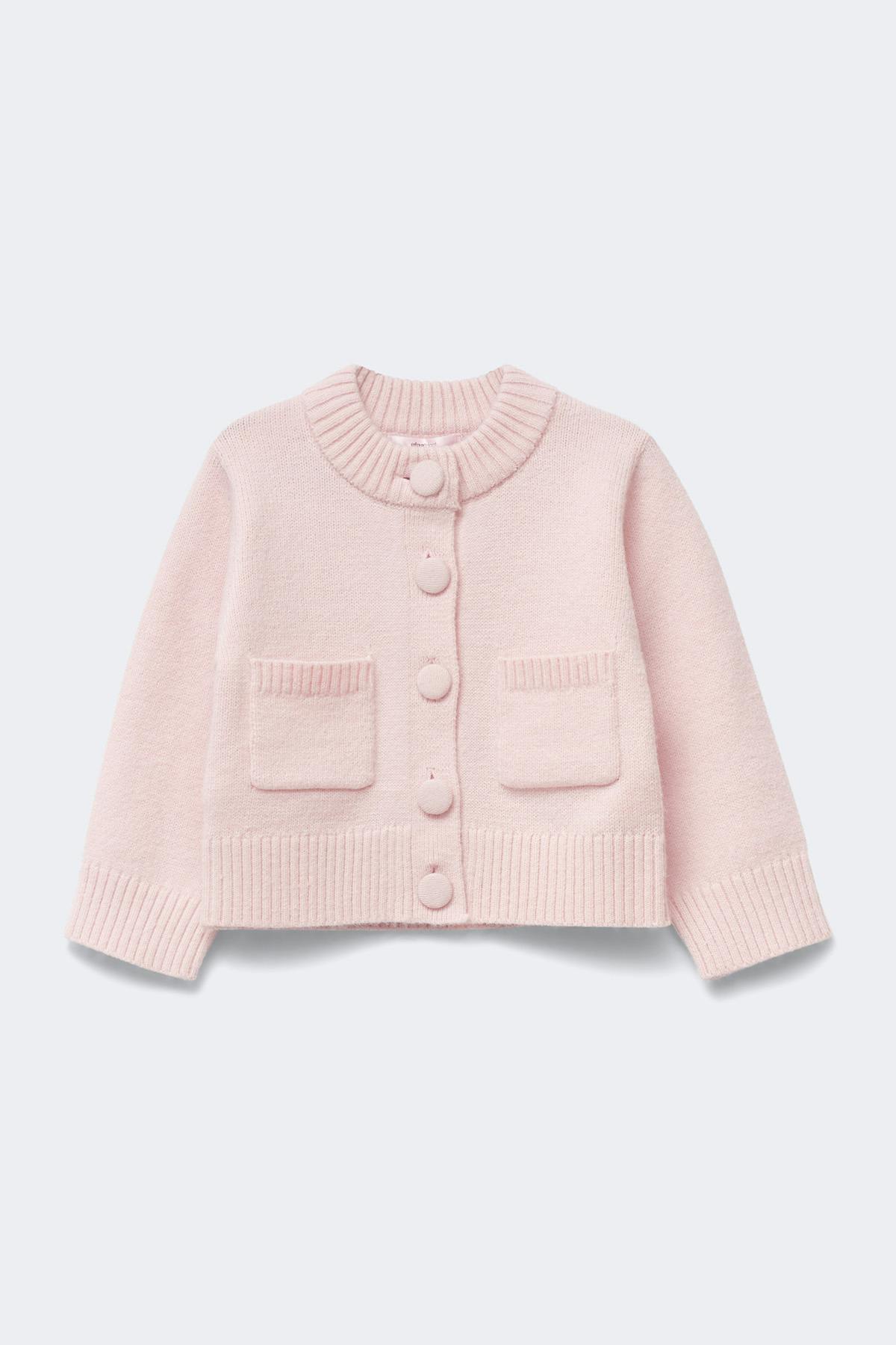 Y petite knitted cardigan