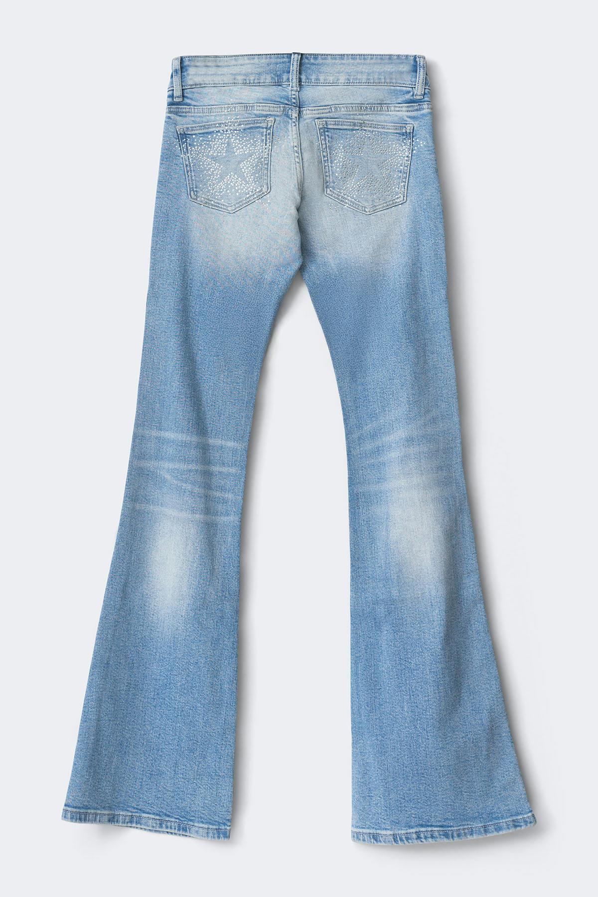 14+ pleated flare jeans curve