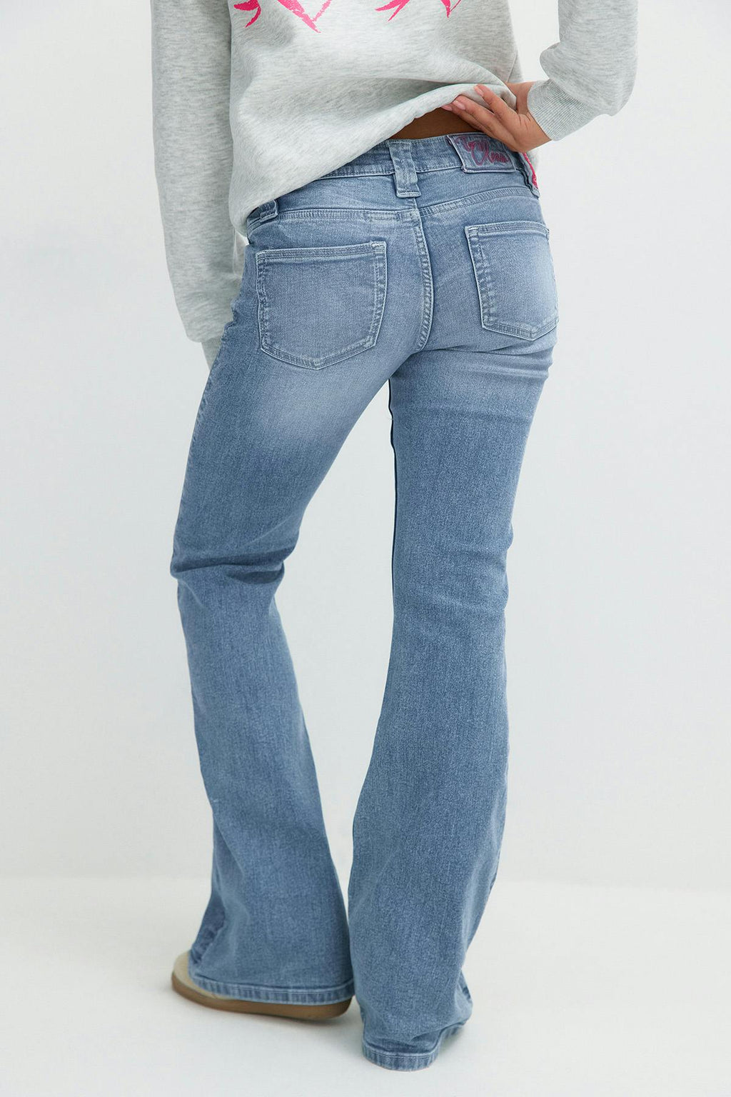 Y too clean flare jeans