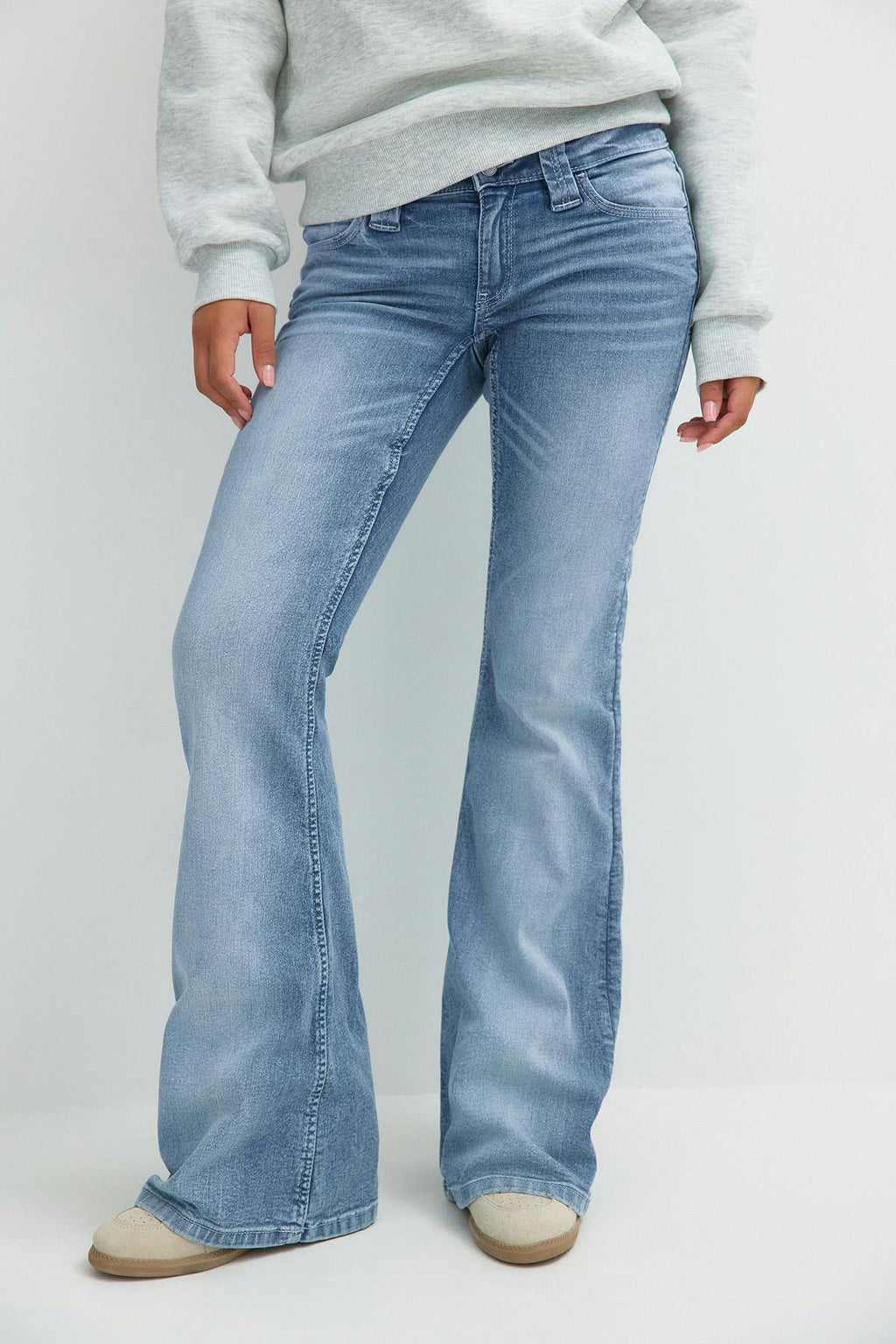 Y too clean flare jeans