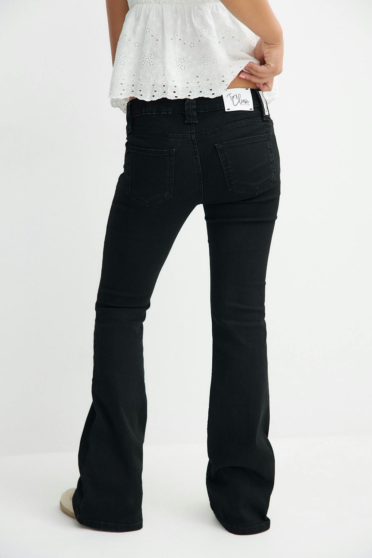 Y too clean flare jeans