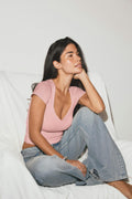 Wow built-in bra top