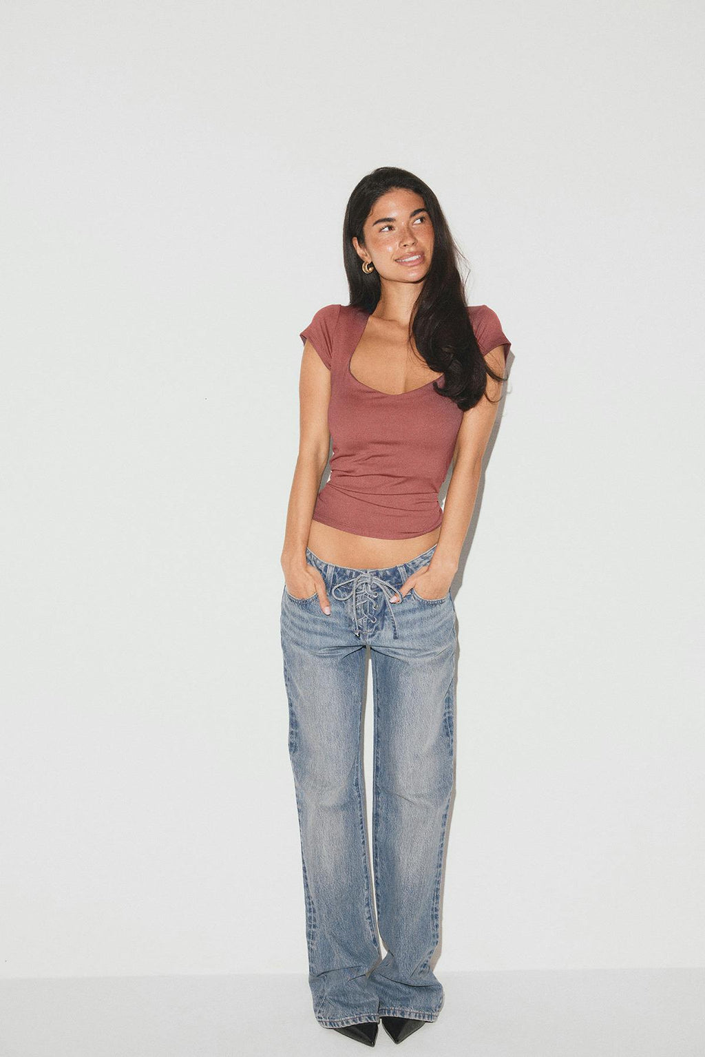 Wow built-in bra top