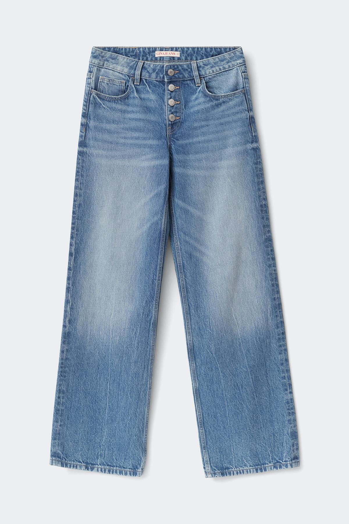 Button down jeans