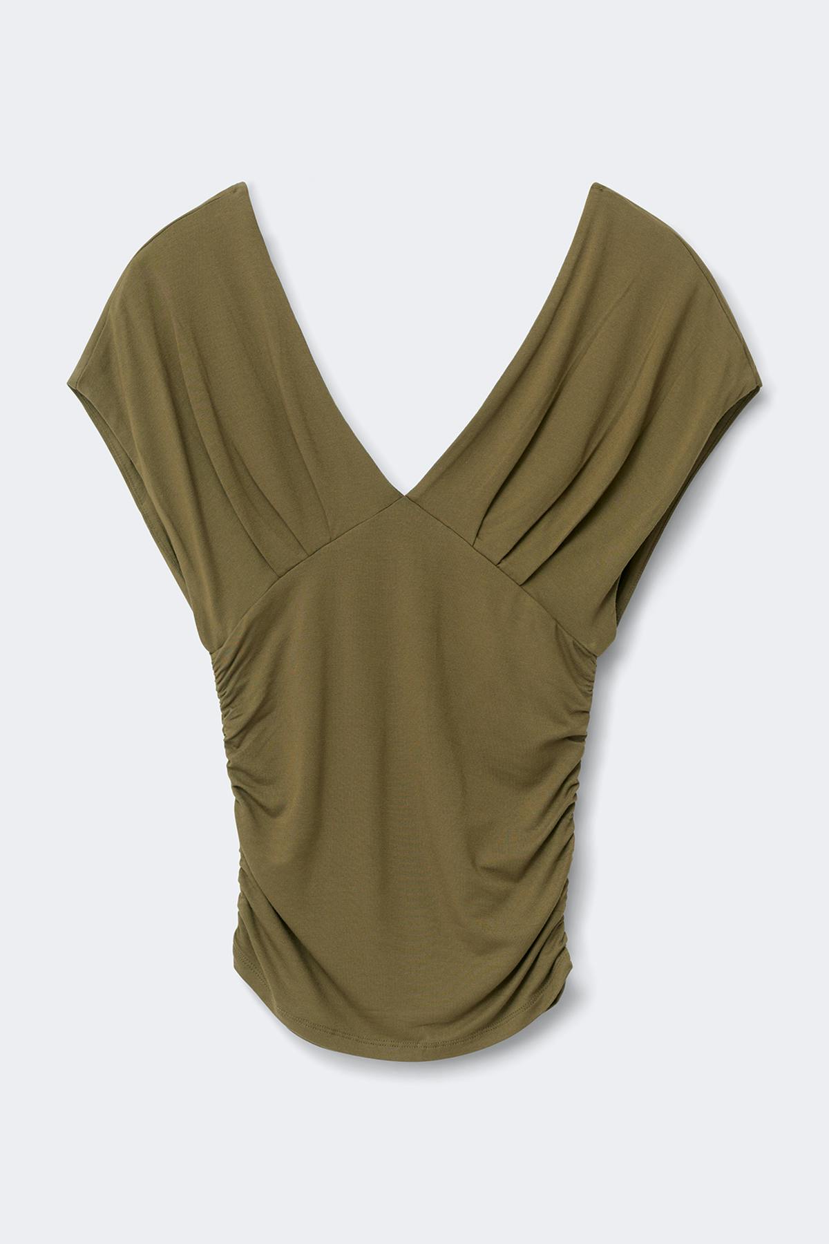 V-neck top