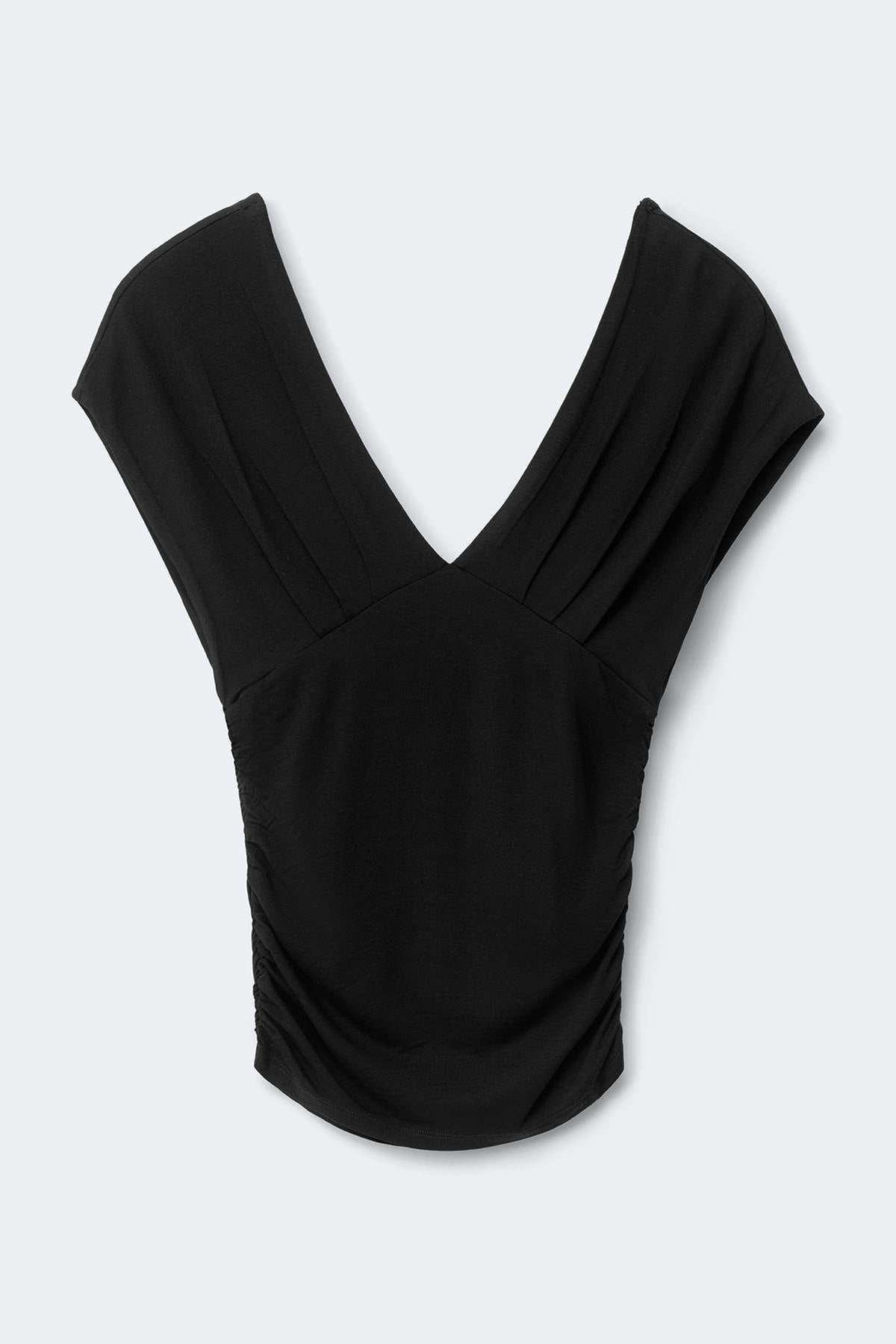 V-neck top