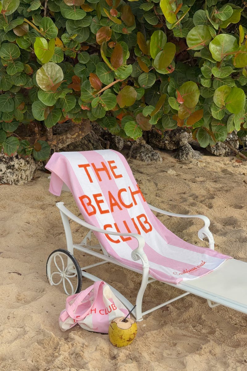 Y beach towel