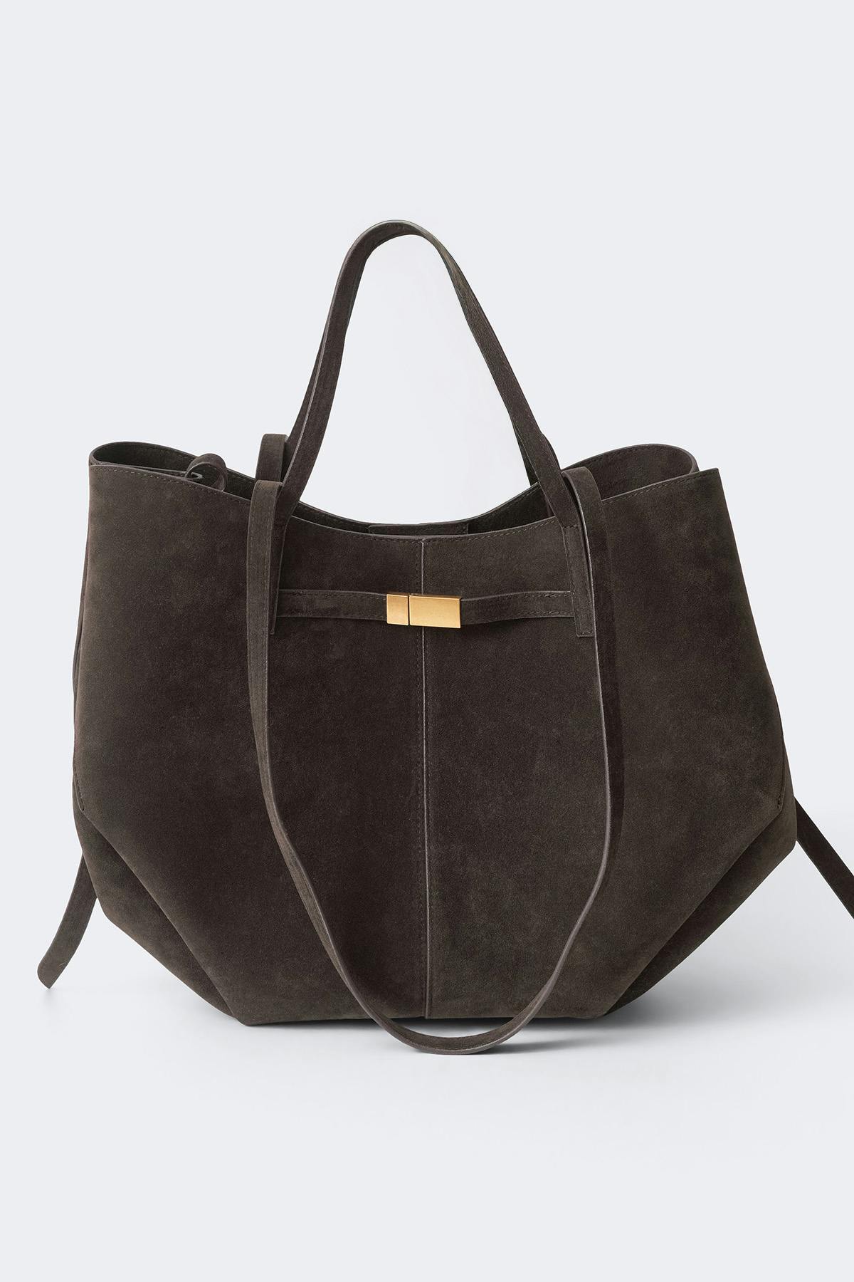 Detail strap tote bag