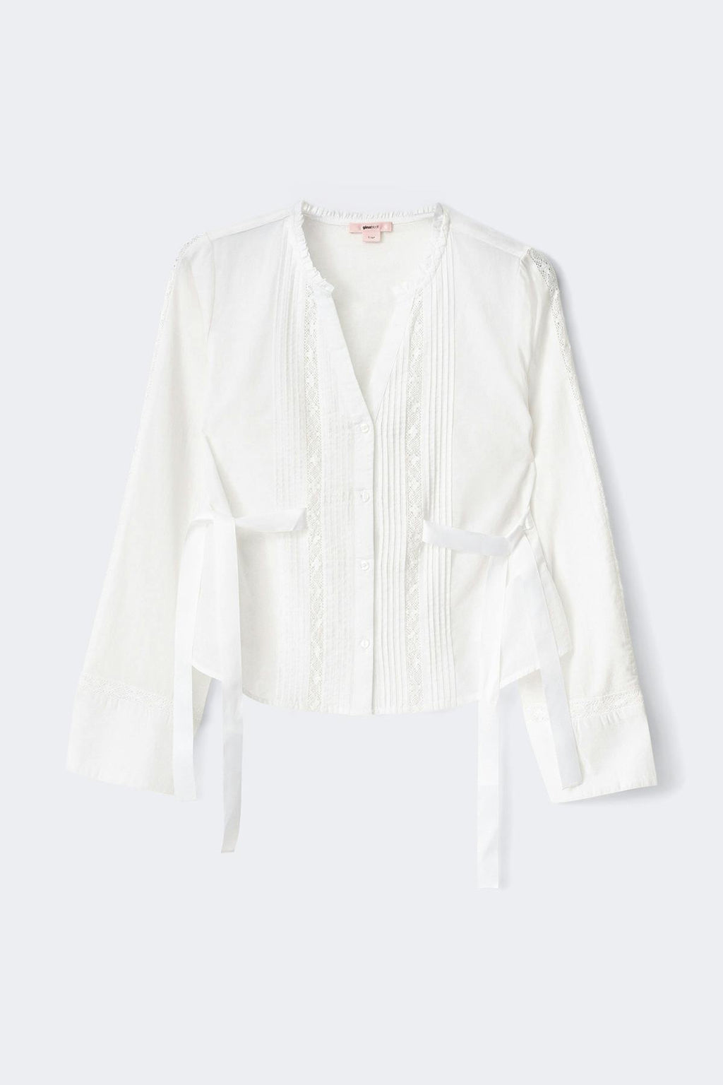 14+ lace detail top