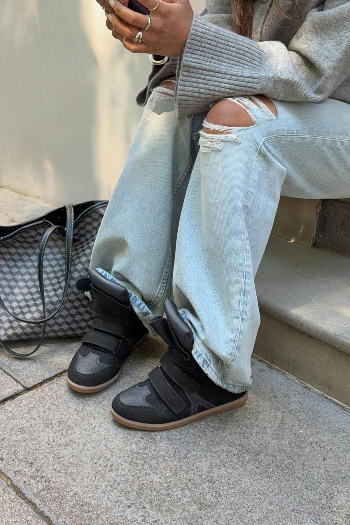 14+ wedge sneakers