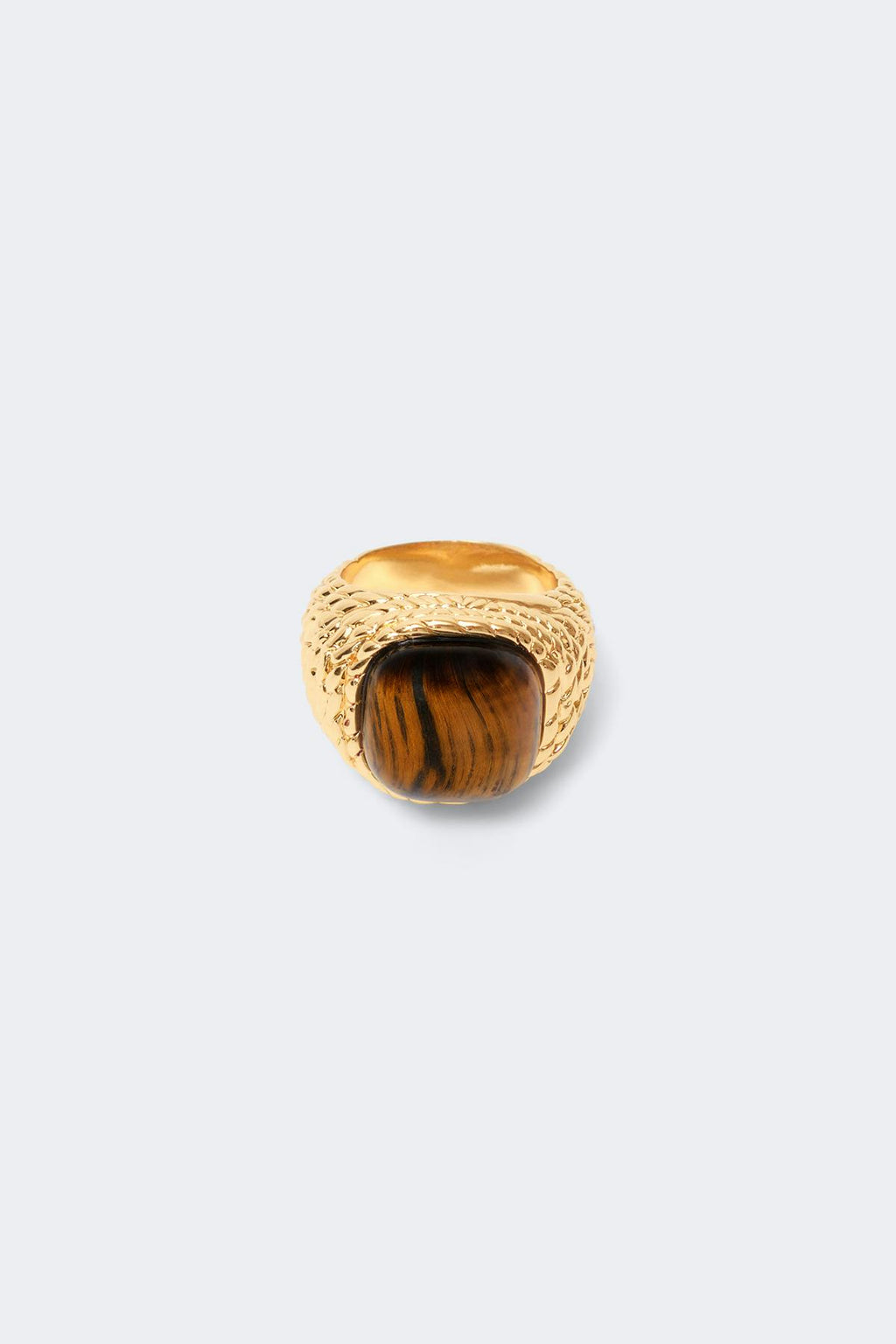 Chunky stone ring